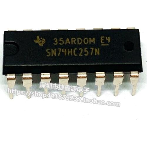 Xinyuan 10PCS/LOT SN74HC257N DIP16 74HC257 DIP-16 74HC257N DIP MC74HC257N