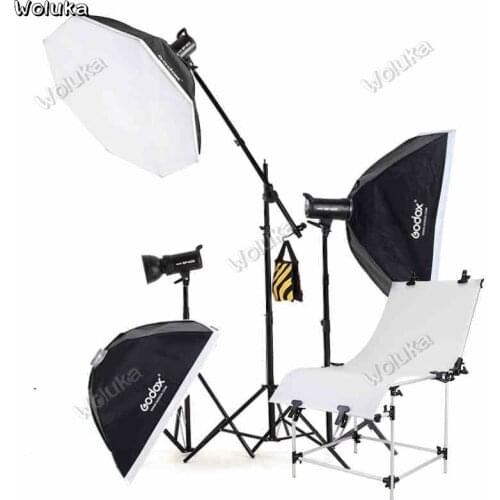 Godox SK400w Flash set photography light formation room lamp still life shooting table soft light box Taobao photo lamp CD50 T03