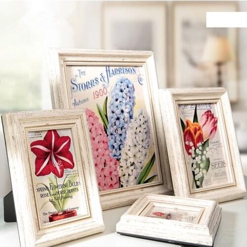 Vintage Style Desktop Photo Frame 4 Colors 4