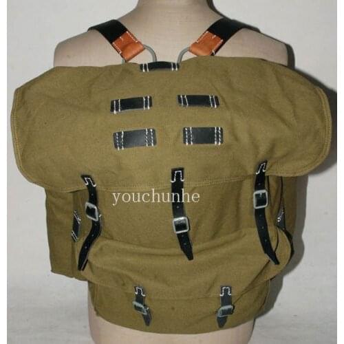 WWII GERMAN ARMY HEER ELITE MOUNTAIN TROOPER TROOPS CANVAS RUCKSACK BACKPACK - World military Store