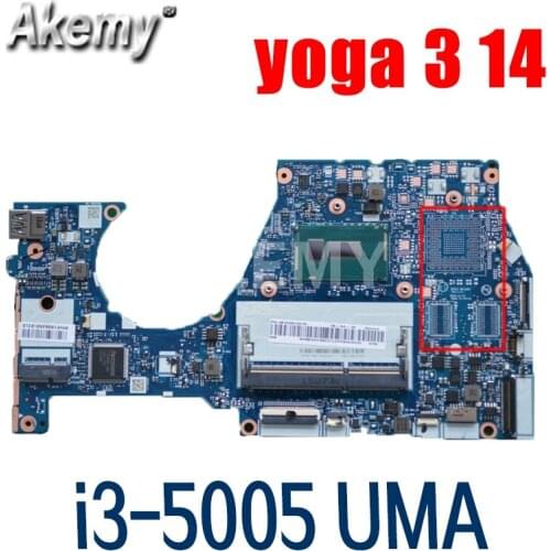 New Original Laptop For Lenovo YOGA3 14 YOGA 3 14 Motherboard Mainboard I3-5005 UMA NM-A381 5B20K78777