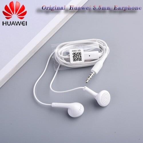 Original Huawei 3.5MM In-ear Earphone With Mic Volume Control For HUAWEI P7 P8 P9 Lite P10 Plus Honor 5X 6X 8X 9X Pro Mate 7 8 9