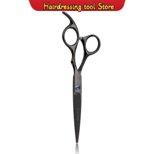 Professional 6.0 Inch 4cr Hairdressing Scissors Hairdressing Scissors Thin Shear Flat Shears Hairdressing Set Salon Hairstylist