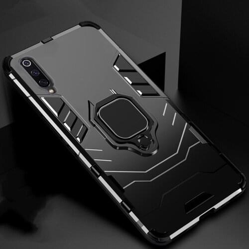 Shockproof Armor Case For Xiaomi Mi A3 A3 Lite CC9e Mi 9T Pro 9 SE F1 Stand Ring Phone Cover for redmi note 7 7A 5 6 pro