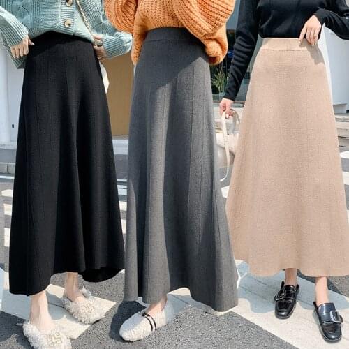 Qingerant Womens Autumn Skirts