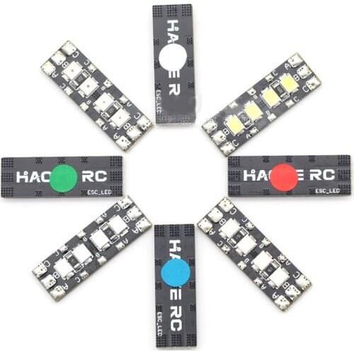 Highlight ESC LED Strip Lamp Strip PCB LED Light for RC FPV Racing Drone Night Flight F3 F7 F4 Flight Controller