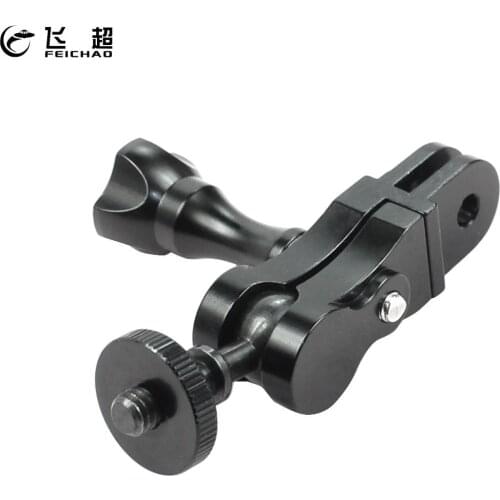 Pivot Activity Connector 360 Rotation Ball Head Bracket 1/4" Mount Tripod Adapter for GoPro Hero 9 8 7 6 5 Insta360 ONE R Camera