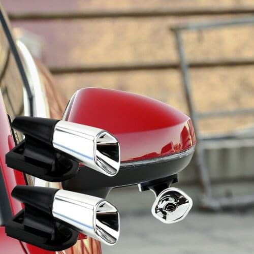 LEEPEE 2 Pcs Car Wind Driven Tweeter Animal Deer Warning Alarm Animal Whistle Animal Drive Bicycle Car Forest Driving