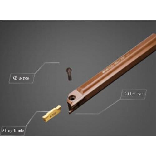 VOKET CNC Lathe anti-vibration arc inner hole end face grooving toolholder MFH 216 320 425 R06 R08 R10 R12 -25/140 turing tool