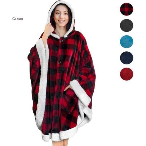 Hooded women blanket