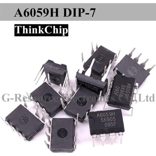 10 pcs) A6059H DIP-7 A6059 STR-6059 Power IC for PWM Type Switching
