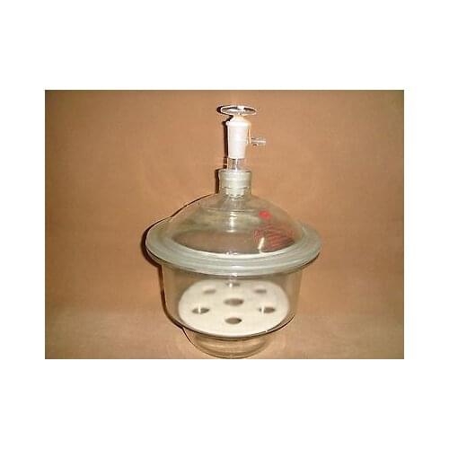 210mm,Lab Glass Vacuum desiccator jar dessicator dryer, very heavy wall