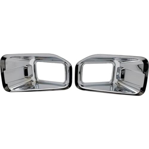 ABS Chrome Front Fog Light Lamp Moulding Cover Trim Auto Styling Exterior Accessories Fit for Ford F150 2015 2016 2017