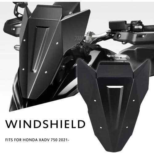 Motorcycle Accessories Windshield Windscreen Aluminum Wind Shield Deflectore For Honda X-ADV 750 XADV 750 X ADV XADV750 2021