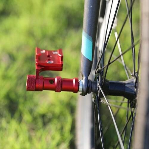 Cycling Accessories Bicycle Axle Wheel Hub Bracket tripod for GoPro Hero 3/4/5/6/7 Sjcam YI Sport Action Camera Fixed Bracket