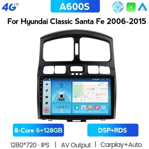 For Hyundai Santa Fe SM 2000 - 2012 For JAC S1 (Rein) 1 2007 - 2013 Car Radio Multimedia Video Player Navigation GPS Android No