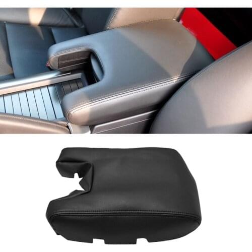 Soft Leather Armrest Cover For Acura TL 2009 2010 2011 2012 Car Center Control Armrest Box Surface Cover Trim