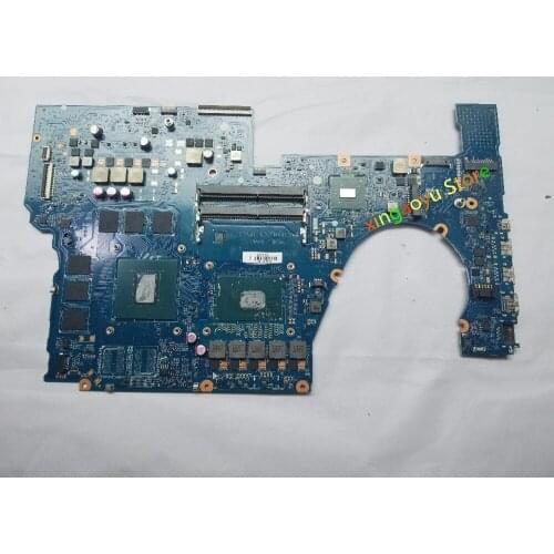 FOR HP 17T-W 17-W Laptop Motherboard w/ I7-7700HQ CPU AND 1060M 6G 915552-601 DAG38DMBCC0 N17E-G1-A1 Non-Integrated Motherboard