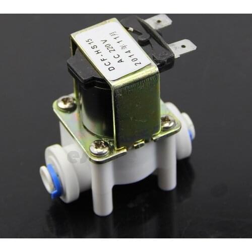 AC 220V Electric Plastic Solenoid Valve for Water Purifier Air Inlet Pipeline