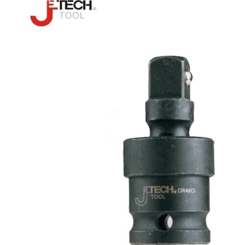 Jetech 1PC Cr-Mo 1/2 3/4" 3/8 inch drive impact universal joint air impact socket accessories black ball type durable adapter