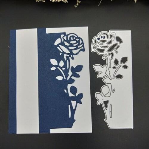 Rose border Metal Cutting Dies for DIY Scrapbooking Decorative Crafts Supplies Embossing Paper Cards Making