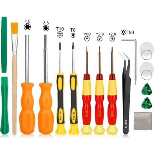 Screwdriver Set Professional 17 in 1 Video Game Repair Tool Kit Tri Wing Tip Screwdrivers Pack Compatible with Switch