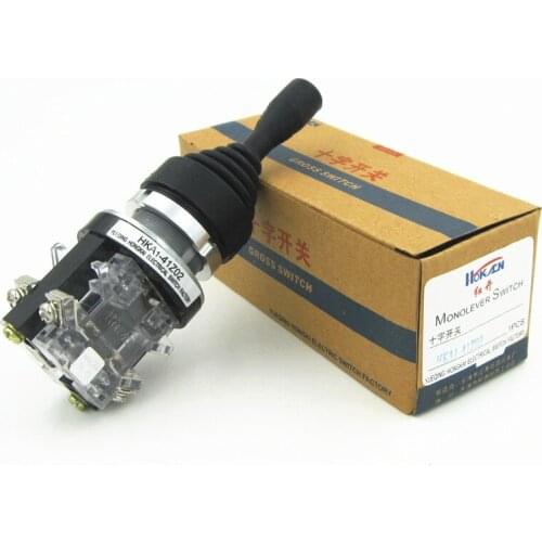 Joystick Switch 2NO 30mm Double Way Momentary Spring Return Current 5A