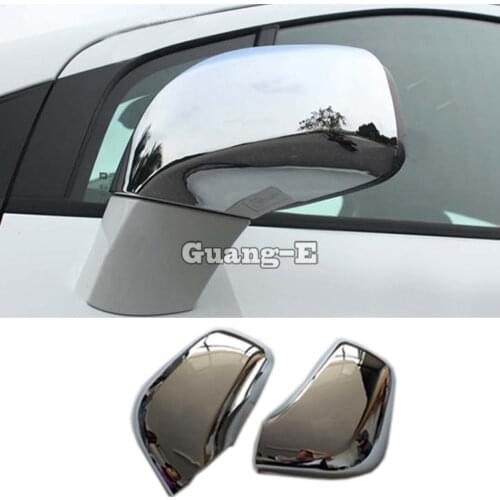 For Chevrolet Trax 2014 2015 2016 2017 2018 Car body ABS chrome back rear view Rearview Side Mirror Strip stick trim panel lamp