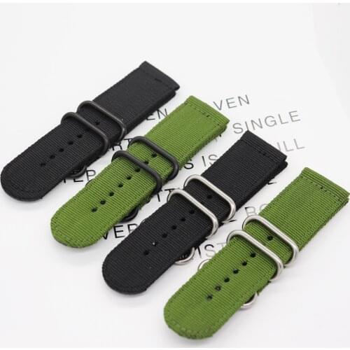High Quality Nylon Watchbands 26MM For Watch Strap Mens Wrist Watch Bands 28MM sport watch bracelet belt