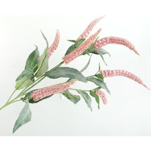 Luxury long sage grass branch Artificial Flowers DIY fake plants home wedding Decoration flores artificiales