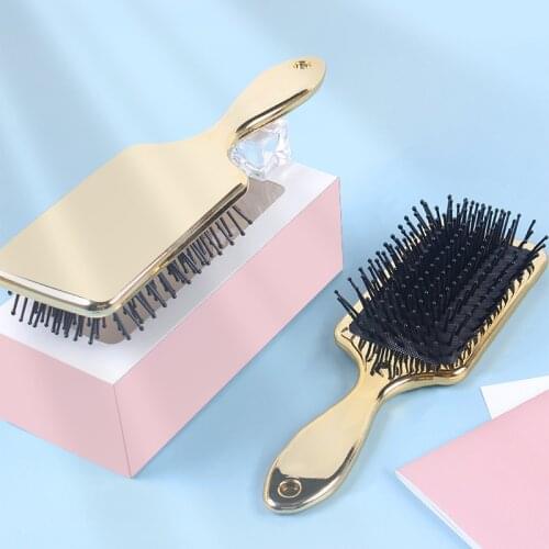 Hair Brush Salon Hair Styling Tools Large Plate Tangled Combs Massage Hair Comb Hair Brushes Girls Ponytail Comb