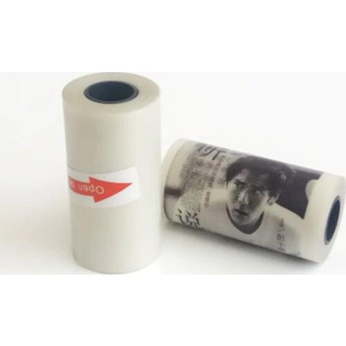 3 Rolls 57x30mm Self-adhesive Thermal Photo Paper Receipt Label Sticker Paper for 58mm A6 P6 P8 A9 Peripage Pocket Photo Printer