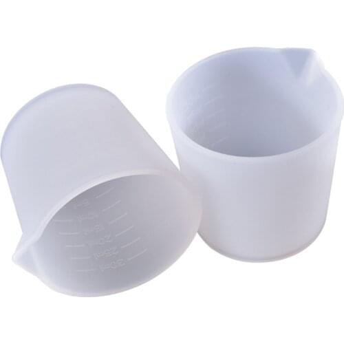 30ML Silicone Measuring Cup Handmade DIY Jewelry Making Tools Crystal Epoxy Resin Mixed Measure Accessories Gadgets
