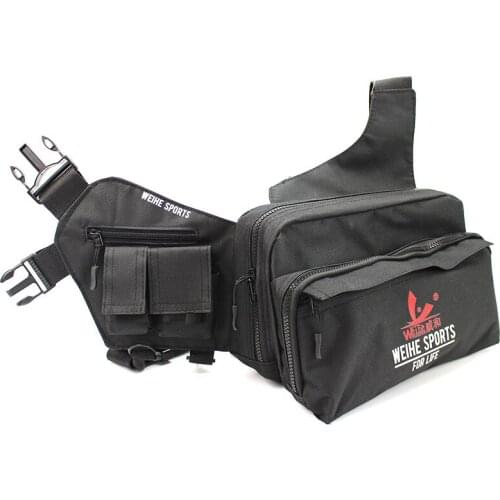 Reel Lure Waist Tackle Bag Carrier Holder Portable Hobbies Shoulder Nylon Fishing Fanny Pack Multi-function Baits Line Pouch