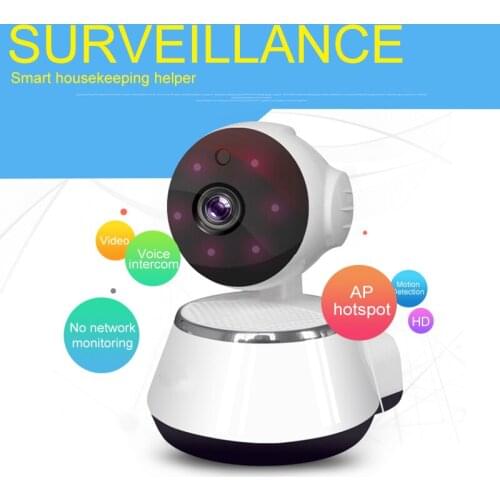 Wifi IP Camera 720P PTZ Auto Tracking Home Security Camera Night Two Way Audio Wireless CCTV Surveillance Mini Camera