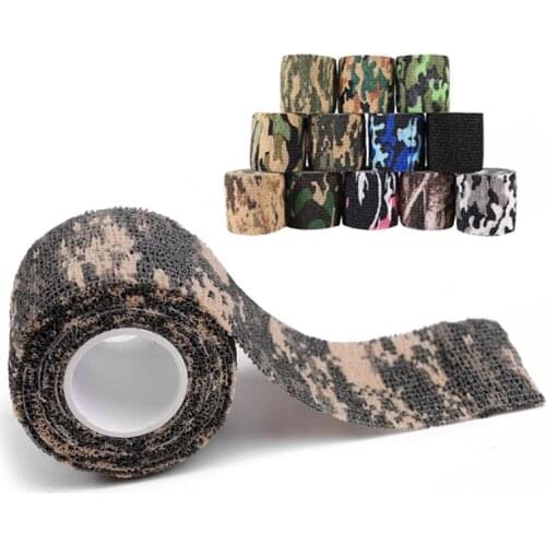 1 Roll 5*450cm Disposable Self-adhesive Flex Elastic Hide Bandage Tattoo Handle Grip Tube Wrap Elbow Stick Medical Tape