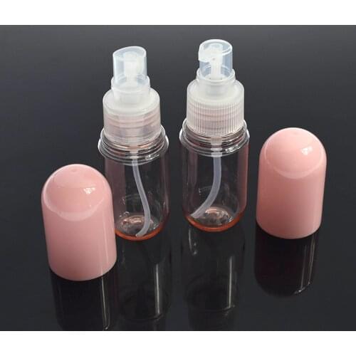 1PC 40ml Summer Spray Sunscreen Lotion Toner Remover Water Bottle Cosmetic Bottle Spray Refillable Bottle Atomizer Wholesale