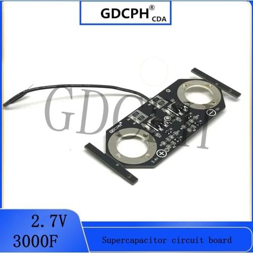 2.7 V3000F Maxwell Capacitor Circuit board voltage regulator equalizer supercapacitor