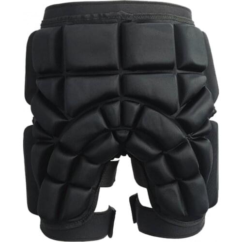 80%HOTProtective Padded Shorts Thickened EVA Adjustable Breathable Hip Butt Tailbone Protection Pad for Skiing Skating Skateboar