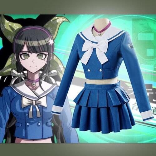 Anime Comic Danganronpa V3 Killing Harmony Cosplay costumes Chabashira Tenko Cosplay Costume Uniforms Suits Sailor Dresses Hot
