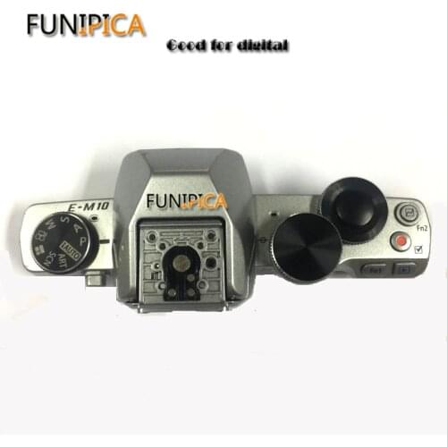 Used test ok Original E-M10 Top cover assembly with flash repair parts for Olympus EM10 Camera free shipping