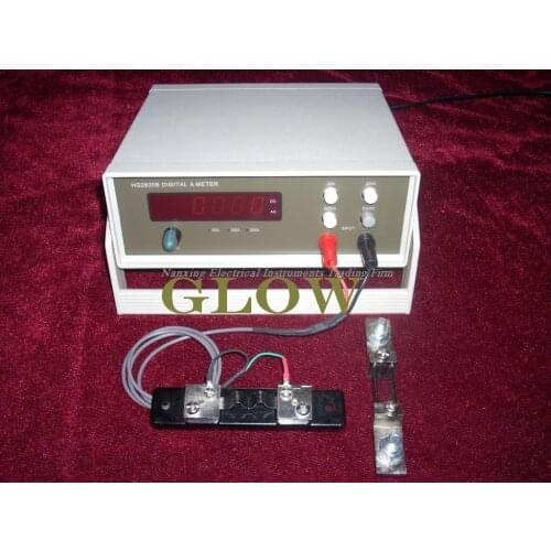 Fast arrival Desktop GLOW28220 4 1/2 digital AC/DC High Current meter High Current tester 400A/500A/1000A/2000A