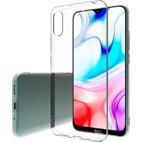 For Xiaomi Redmi 9A Redmi 9i Transparent Silicon Case for Xiaomi Redmi 9AT Phone Cover Case Etui