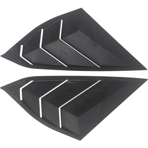 Loyalty for Honda 10th Accord 2018 2019 Rear Window Side Vent Louvers Shutter Cover Trim Auto Car Accessories Styling Sticke