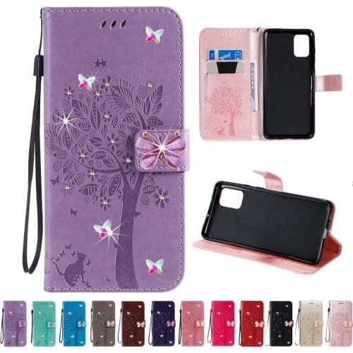 Sunjolly Diamond Case for OnePlus 3 5 5T 6 1+ 6T 7 Pro One Plus 8 Pro Butterfly Flip Wallet Rhinestone Phone Case Cover coque