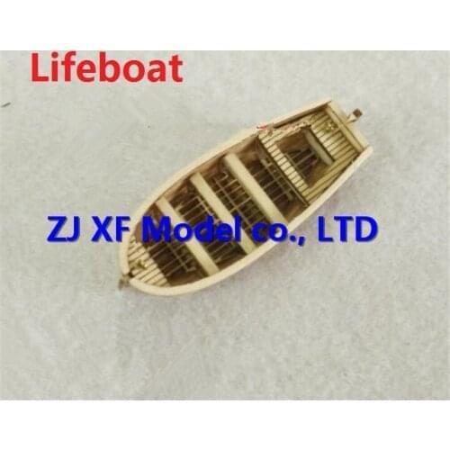 Scale 1/100 Halcon1840 Mini lifeboat wooden model kits