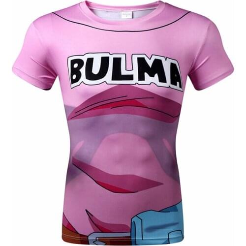 Summer 3D Anime Printed Running Compression Tshirt Men Women Tight T Shirt Short Sleeve Gym Hip Hop Cute Tshirt