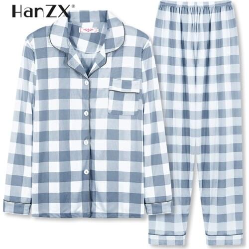 Hanzhenxiu Women's Satin Pajamas