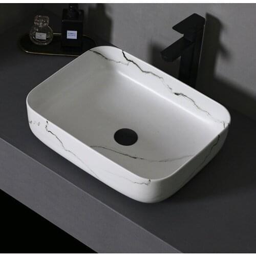 Bathroom Artistic Basin Household High Temperature Ceramics Sink Toilet Hand Made Washing Basin Bowl For Hotel Club KTV AB279