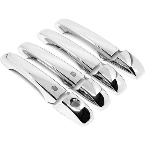 Door Handle Cover For Jeep Grand Cherokee 2011 2012 2013 2014 2015 Compass Patriot Dodge Avenger Trim With Smart Key